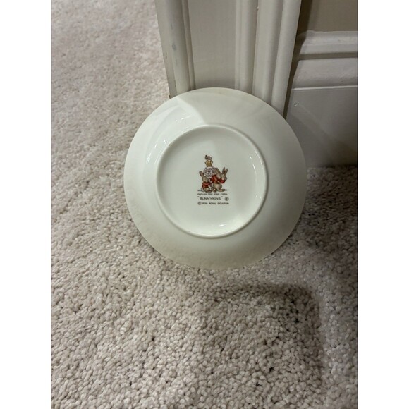 Royal Doulton 1936 “Bunnykins” Bone China, Childs 3 Piece Set *Plate, Bowl & Cup - Picture 9 of 9